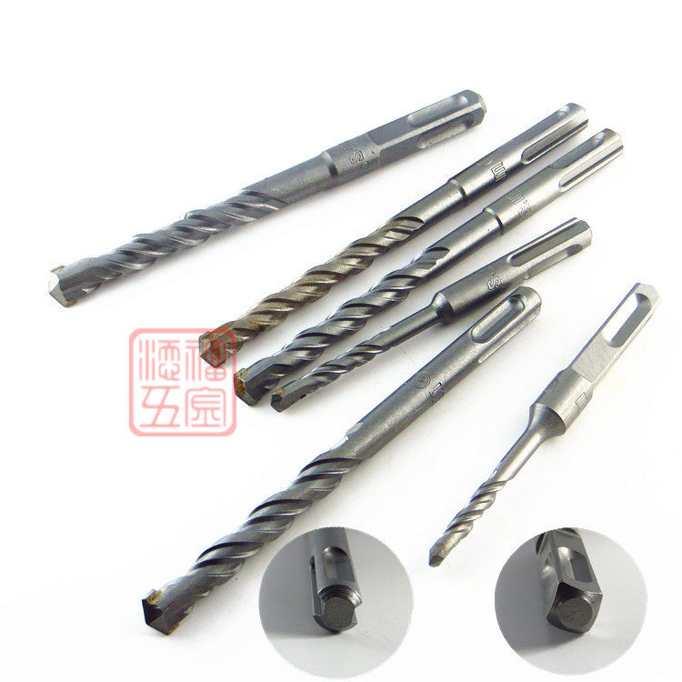 电锤钻头加长穿墙圆柄两坑两槽冲击钻头方柄四坑混凝土水泥开孔钻,农用物资,苗木固定器/支撑器,淘宝优惠券,粉丝福利购,淘宝优惠卷