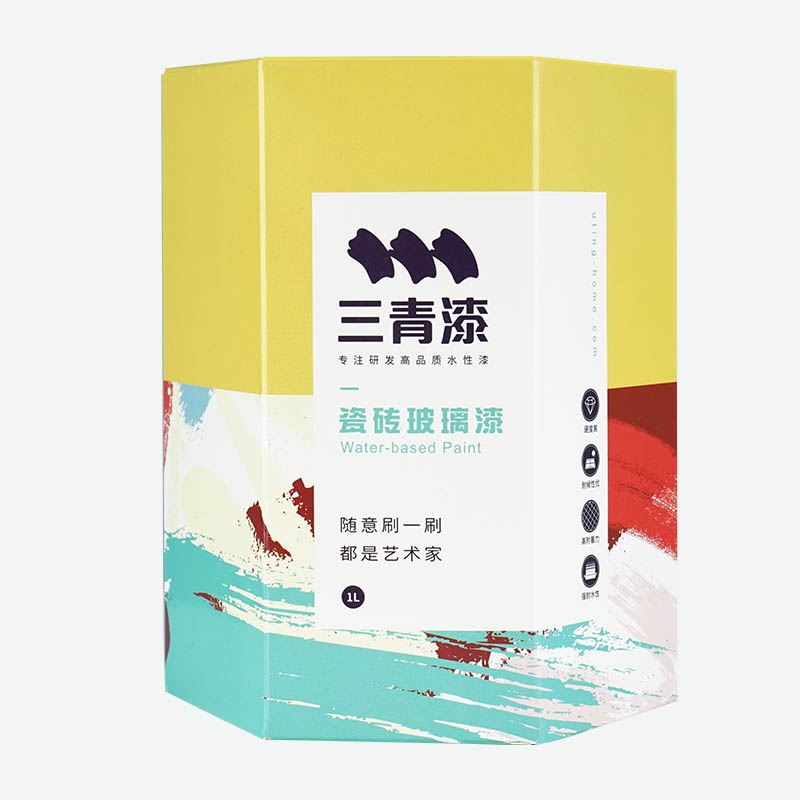 三青墙面水性瓷砖漆卫生间改色油漆防水厕所翻新改造墙砖漆