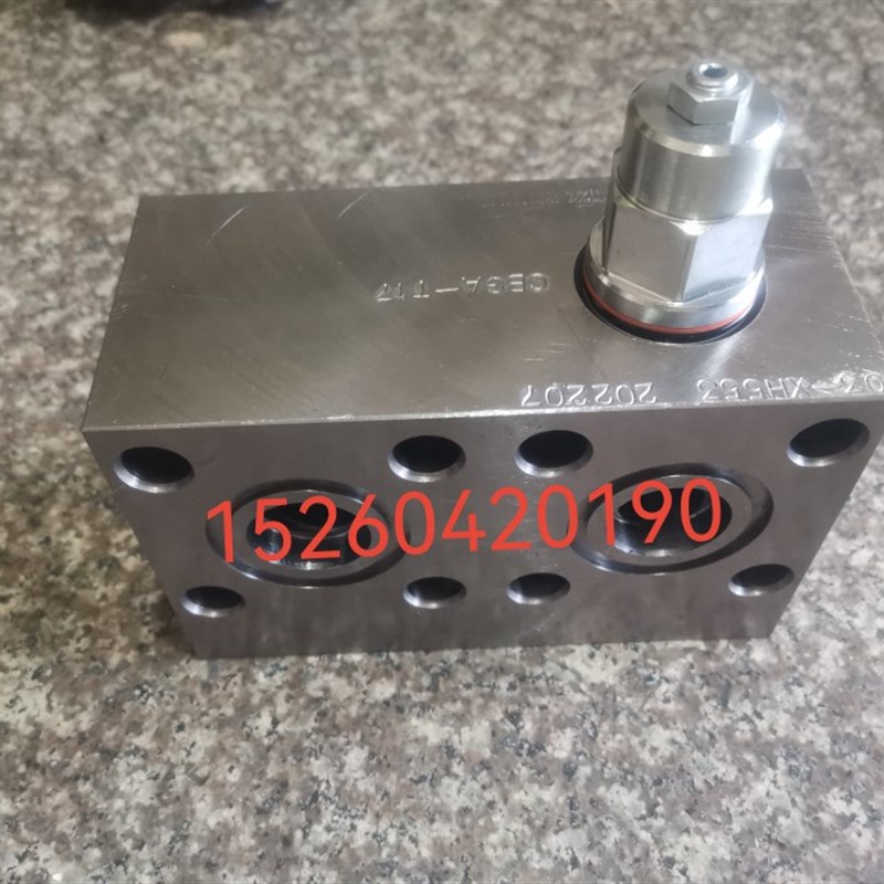 单向平衡阀板式AB口油路块B锁阀船用比例复合阀船用32B