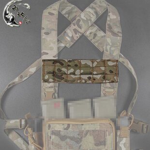 西北风 适配海狸规格战术胸挂拓展扩容配件 胸挂背带MOLLE扩展板