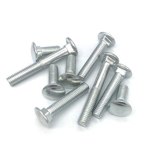 镀锌马车螺丝桥架货架螺栓大扁头半圆头四方颈螺栓M5M6M8M10