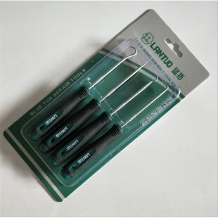 勾批螺丝刀尖头螺丝刀纱窗拆压条胶条工具油封起子勾子挖掘机配件