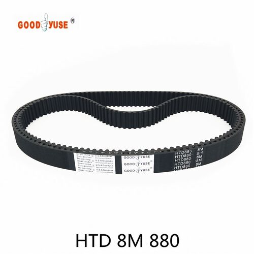 加工中心主轴同步带110齿HTD 8M880 15 20 25 30 35 40STS RPP YU