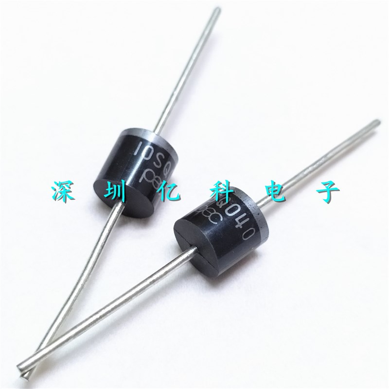 太阳能肖特基二极管 10SQ040 大电流10A/40V 大功率 直插R-6/P600