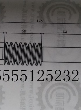 机床配件z525/z535立钻大河机床蜗轮蜗杆M2/L176