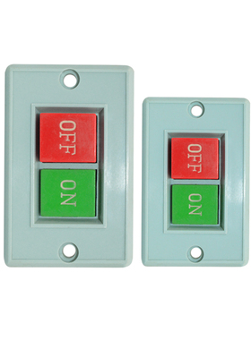 QKS2-5按钮开关 起动开关 启动停止方形塑料AC380V5A绝缘开关按钮