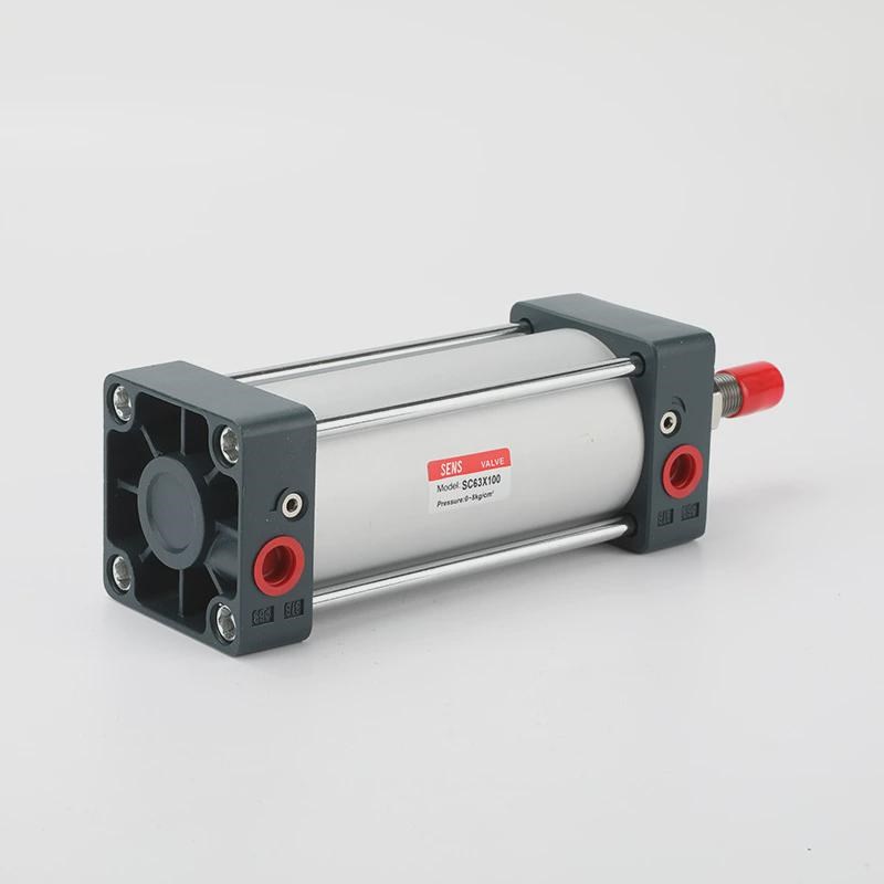 亚德加工中心型sc标准气缸sc63x100数控机床客车床专用气缸