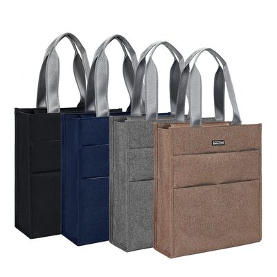 甄选百利文H8123竖式手提补习袋肩书包文件包资料包卷子包补课包