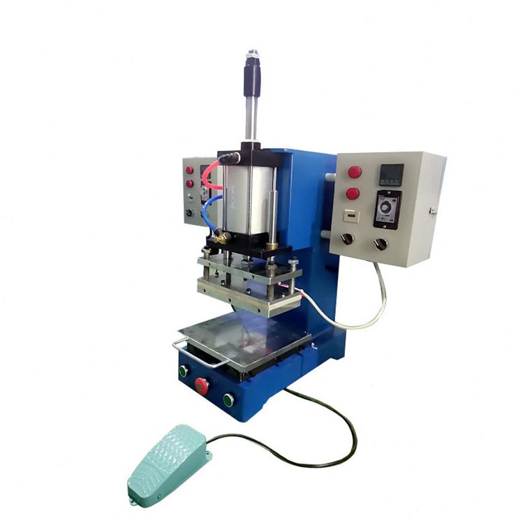 甄选振飞机械生产气动式压线机全自动压纹机平面压印机小型压痕机