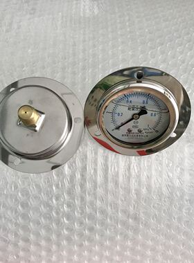 耐震压力表 直径60mm G1/4 19牙 0-1mpa 0-2.5mpa 带法兰边 背接