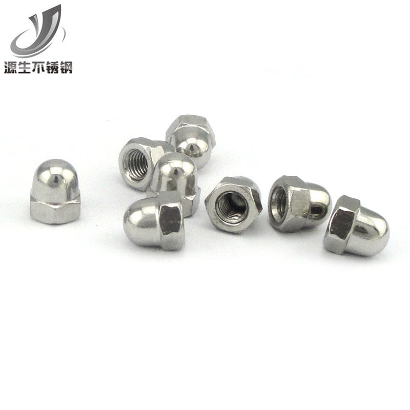 源生不锈钢 304不锈钢盖型螺母盖帽 遮丑帽 M6M8M10M12