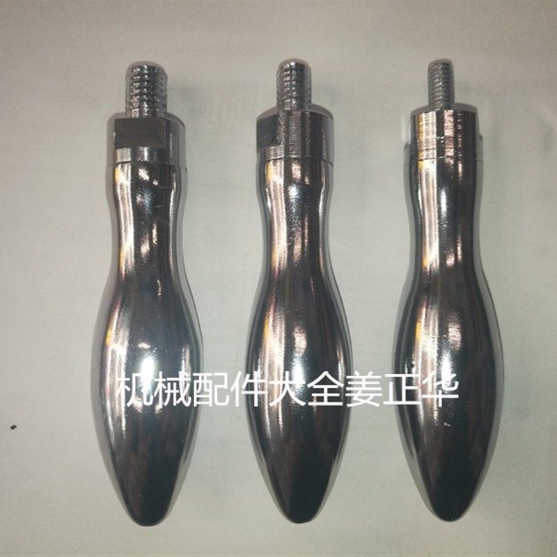 葫芦手柄 曲面转动手柄 镀铬手柄 手轮手柄M6 M8 M10 M12