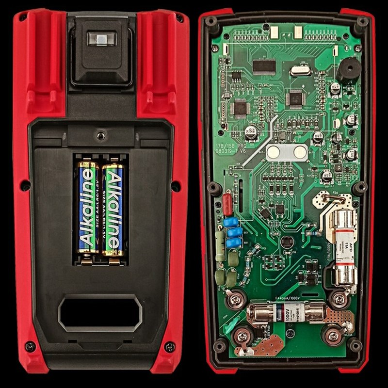 优利德UT15B/17BPro数字万用表 工业电工真有效值硬芯VFC变频电压