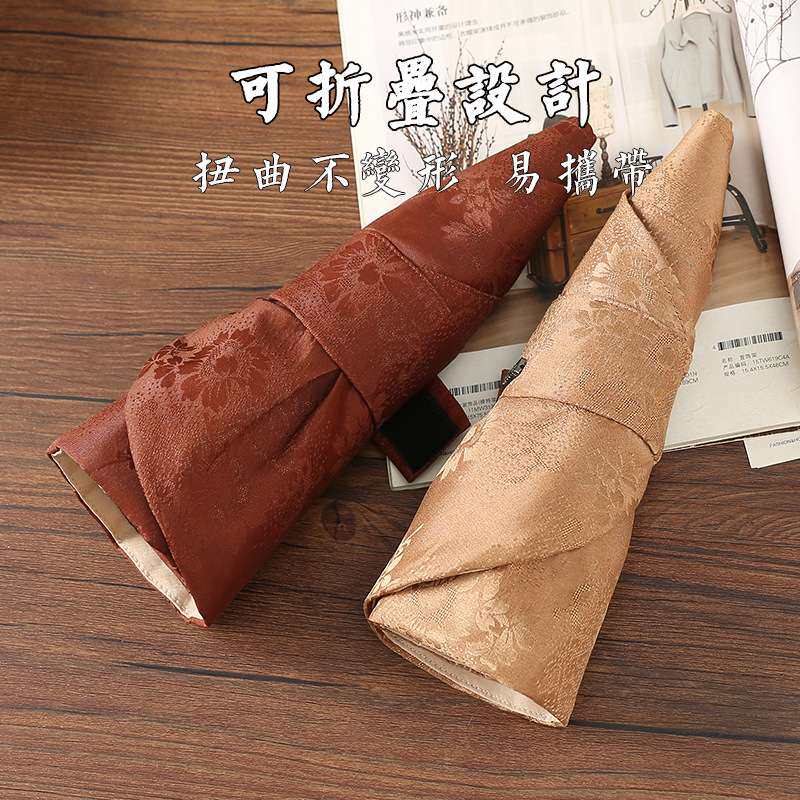 布塔香云纱空顶帽帽子女夏季防晒遮阳帽重磅桑蚕丝帽子PT2111