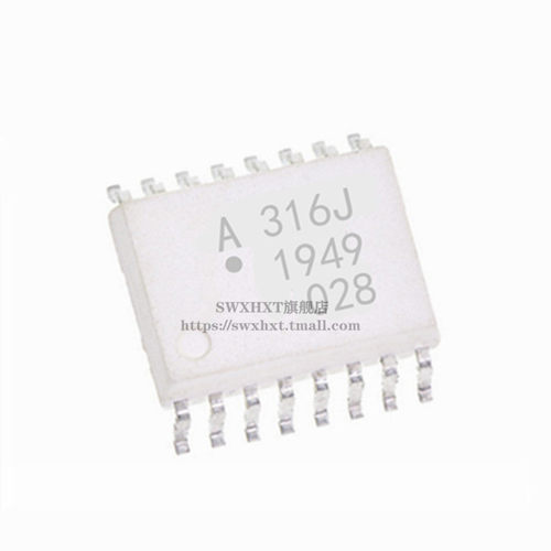 IGBT驱动光耦 A316J  HCPL-316J-500E 全新进口原装 贴片SOP16