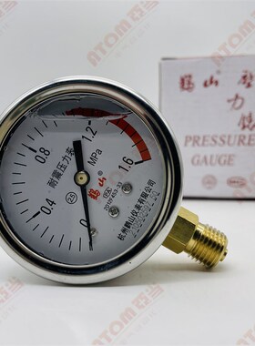 鹳山鹤山YN60耐震压力表油压液压站泵高压16/25/40/60MPa抗震振