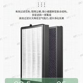 过滤网除甲醛抗菌滤芯2片 适配中国航天空气净化器KJ760F PASTA