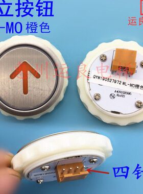 外呼WL-MO按钮/WL-MO盲文按钮橙色按键A4N102085上下开关门数字