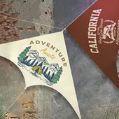 露营风小酒馆破店装 饰挂布网红怀旧打卡拍照布置点工业风墙布