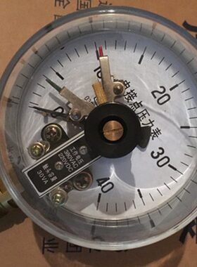 25mpa电接点压力表YX100.150磁助电接点压力表0-40MPA水泵表60mpa