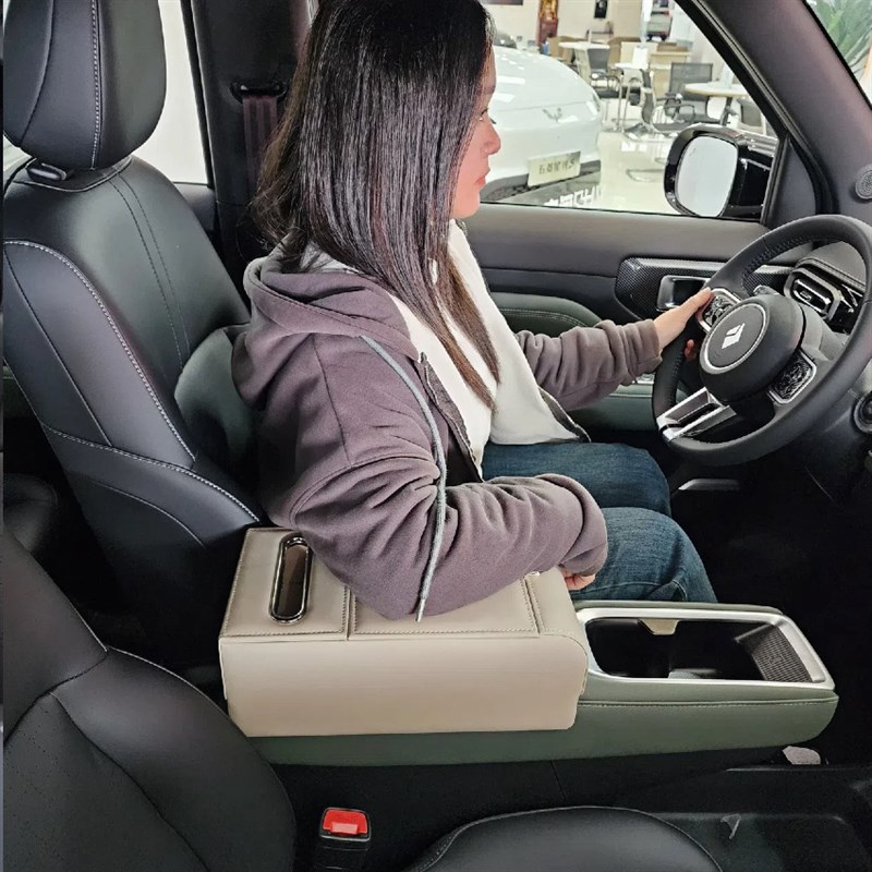 悦也缤果PLUSk主驾中控扶手箱加装储物纸巾盒增高保护套水杯架