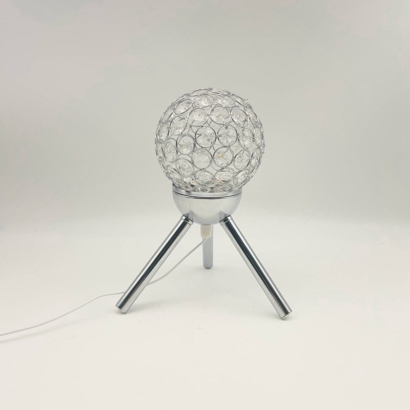 简欧创意c水晶小夜灯灯具卧室睡眠氛围灯床头灯