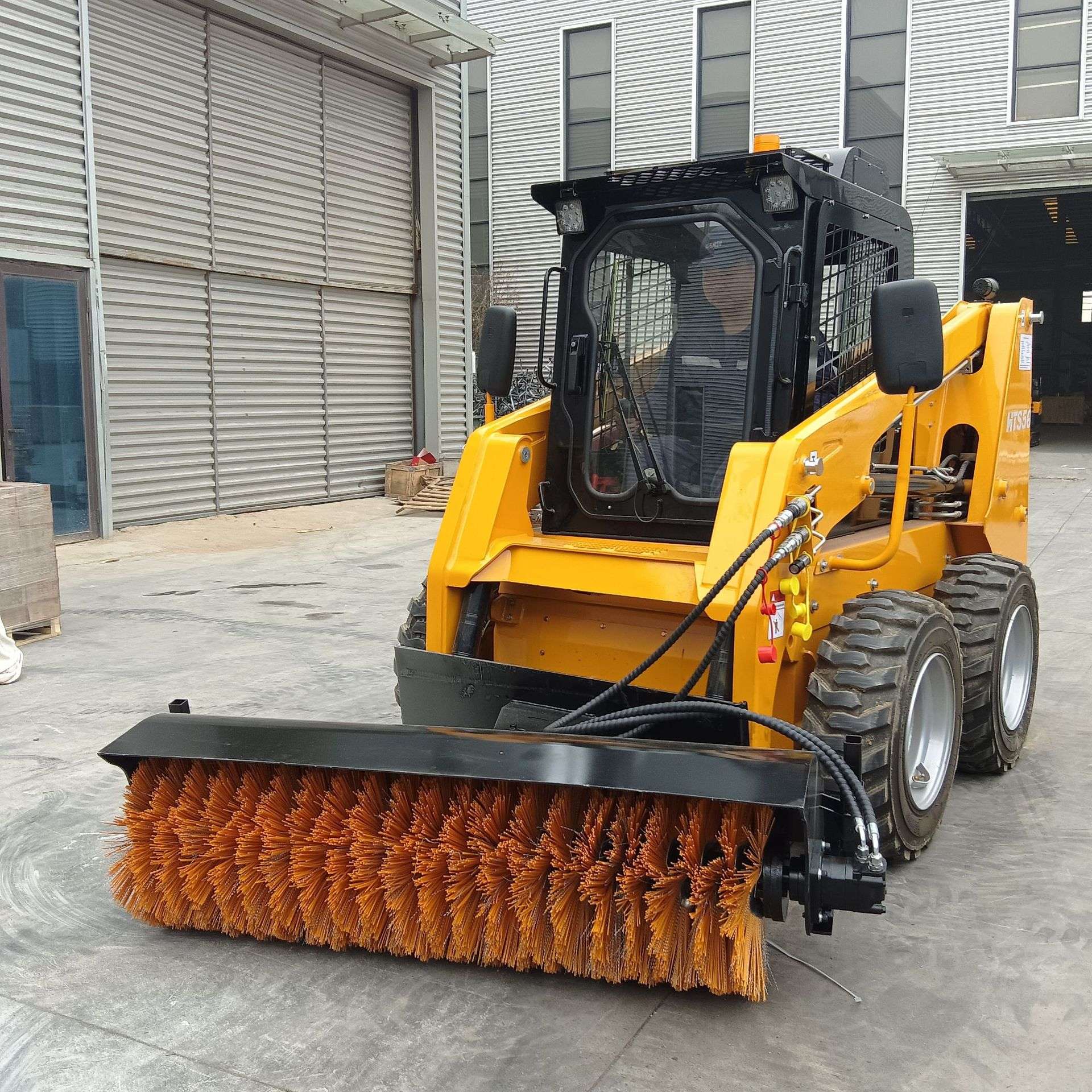 滑移装载机前端属具 座驾式滑移铲车辅具Skid loader accessories