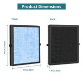 和 MG04JH JH04 4合1设计两 甄选适配AROEVE HEPA过滤器 MK04