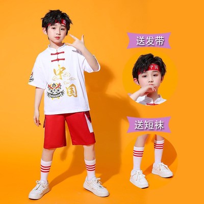 六一儿童节舞f蹈表演服装小学生运动会啦啦队演出服幼儿园班服国
