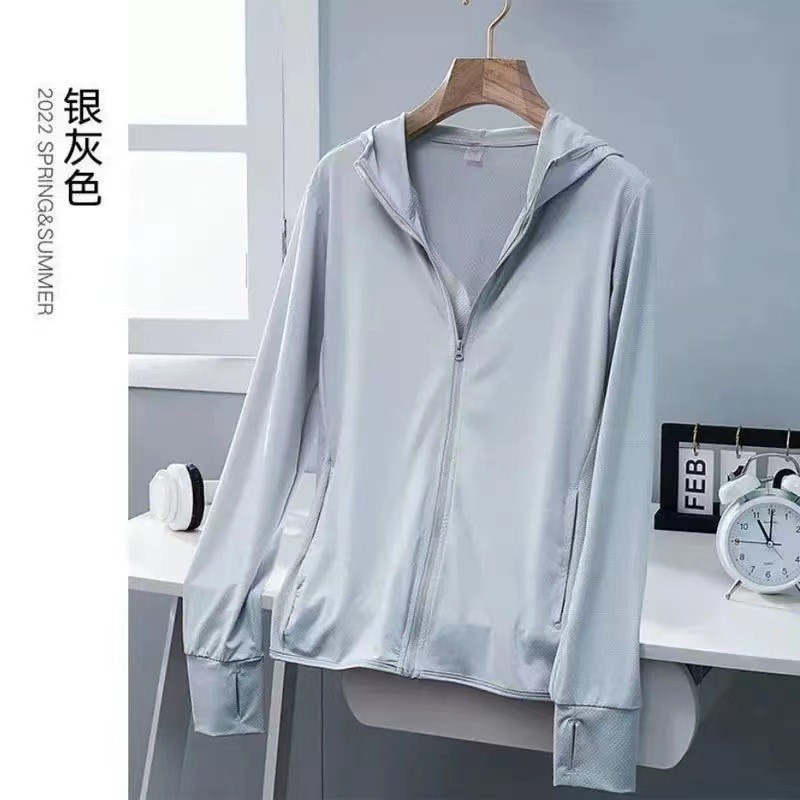 户外冰丝钓鱼f服logo定防晒衣外套薄款透气夏季小外套出门制