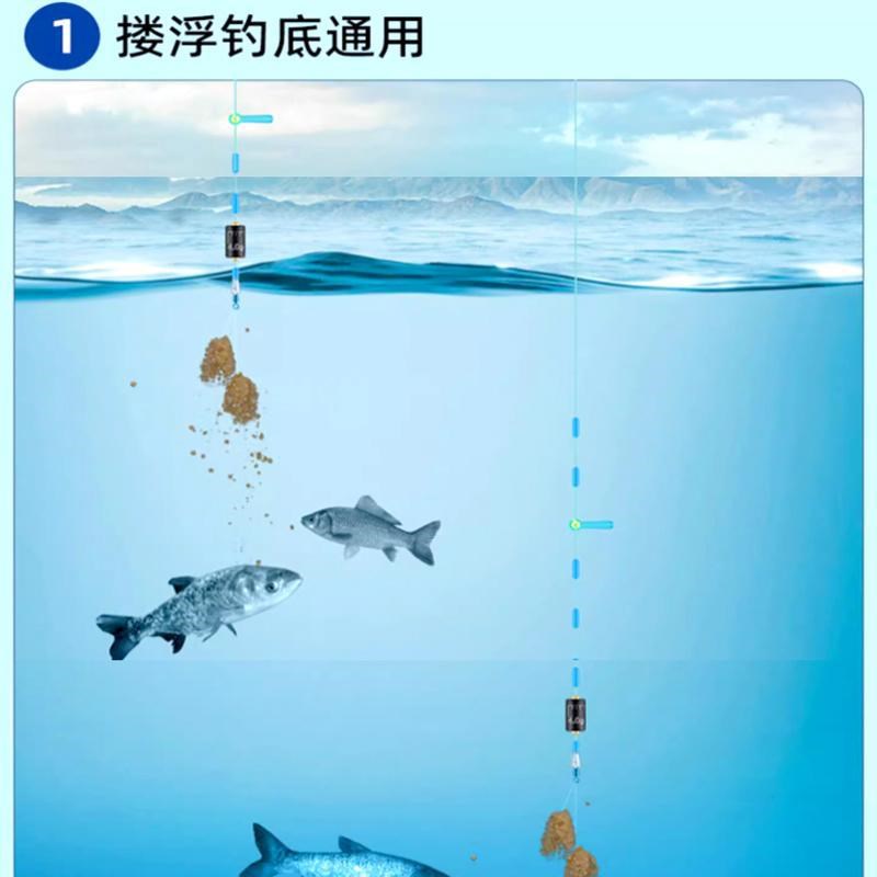吴浮底抽心亚黑坑草鱼鲤鱼鲫鱼散炮F颗粒鲢鳙鱼饵野钓专用钓鱼饵