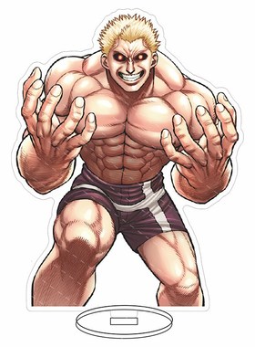 拳愿阿修罗大立牌若槻 吴雷庵 黒木玄斎 加纳咢S 加奥朗亚克力摆