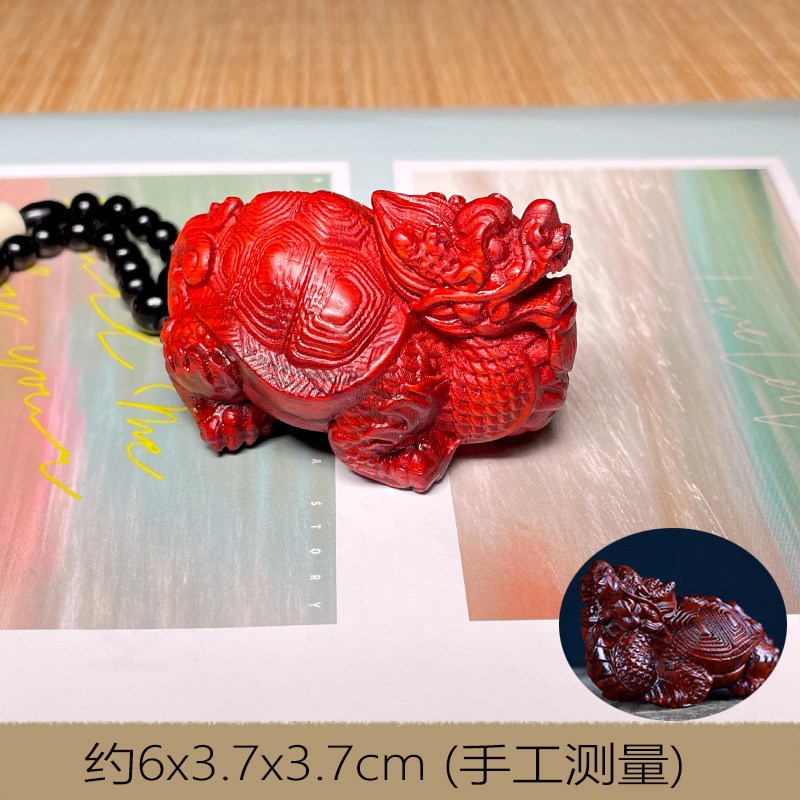 高密小叶紫檀雕刻手把件精w雕把玩貔貅文玩送礼挂件创意吊坠