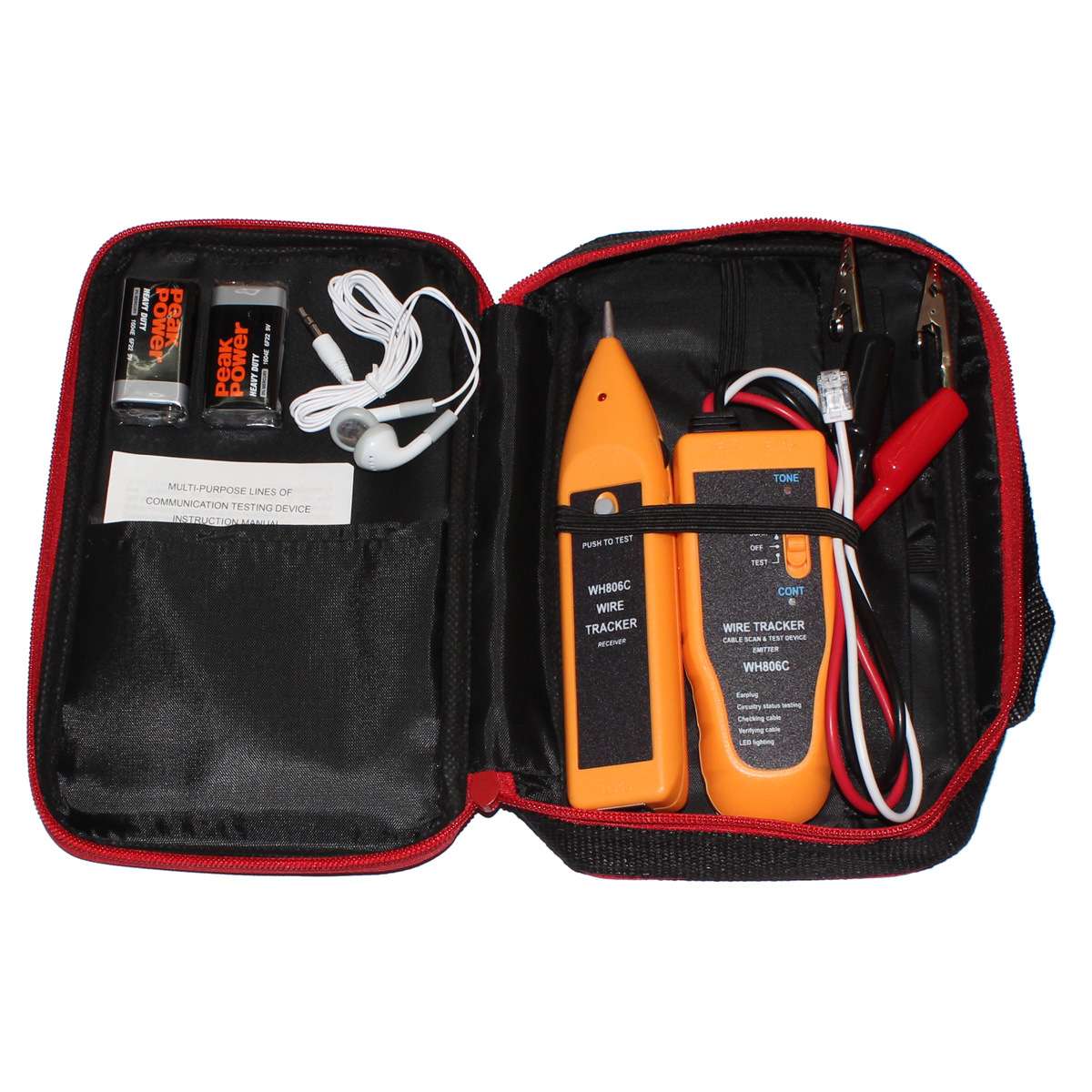 寻线器 PS806C 寻线仪 网络测线仪 对线器 电话网线维护