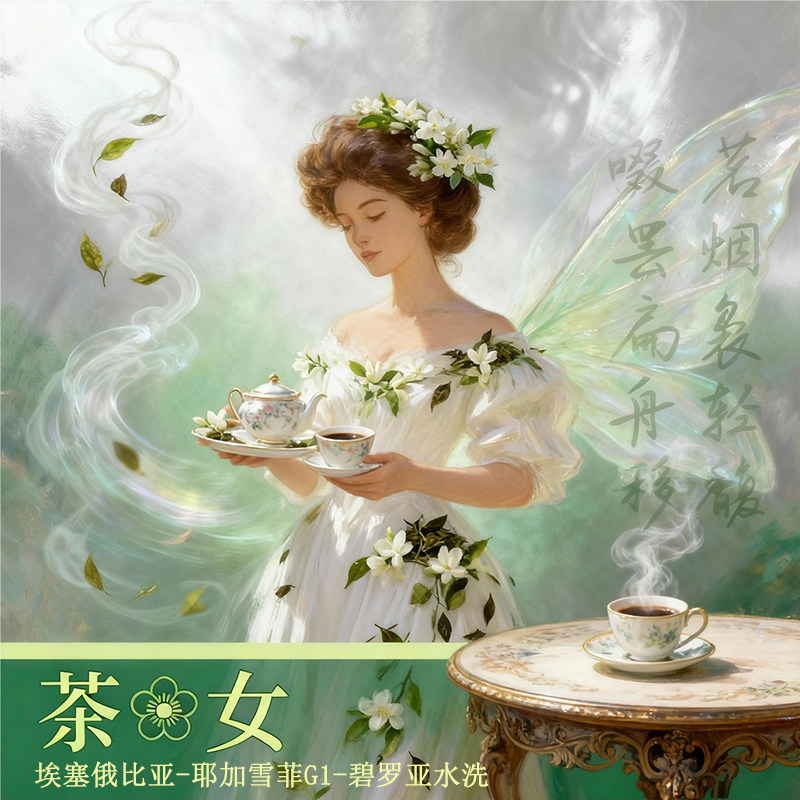 世咖茶花女耶加雪菲碧罗亚咖啡豆水洗G1埃塞俄比亚原装进口尝鲜装