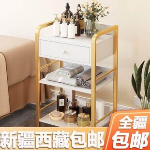 新疆西藏包邮小推车美容院专用美容仪器置物架美甲收纳推车多功能