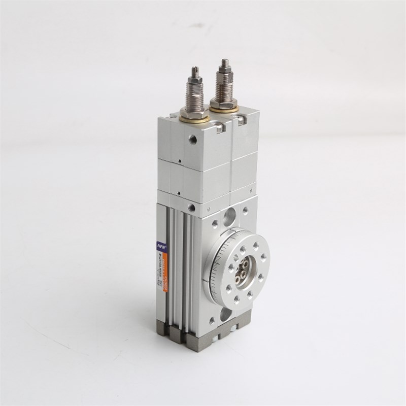 三位MSZB10A MSZA20A 20A 30 50A 3位转盘齿轮齿条W式旋转摆动气