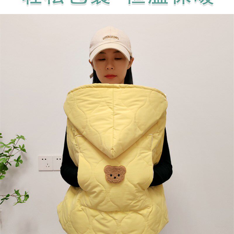 韩版儿童斗篷秋冬挡风毯推车盖毯婴儿抱婴袋腰凳防风宝宝披风加厚