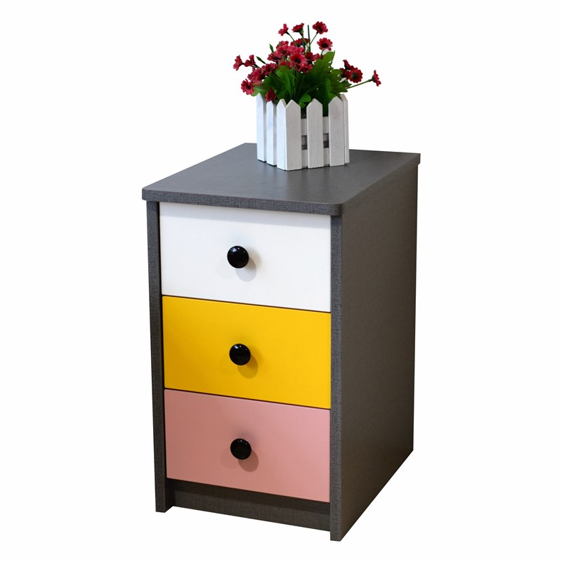 免安装夹缝小床头柜迷你超窄款儿童房小型床边小柜定制15/20/25cm