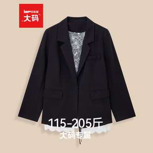 女装 大码 西装 外套气质名媛高级感2025秋季 西服 IEF 新款 爱依服