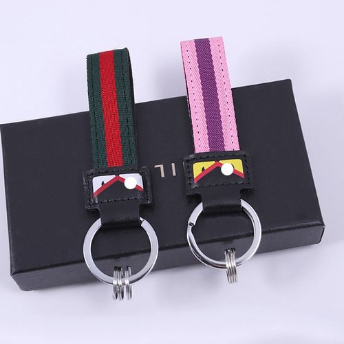 汽车钥匙扣挂件男女腰挂钥匙扣卡通F小怪兽眼钥匙链男女小礼品现