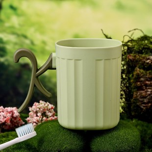 潮流漱口杯 創意字母牙刷杯兒童漱口杯家用可愛k字母洗O漱杯簡約款