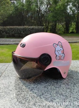 国标3C认证1-8岁小学生专用头盔男女通用M电动车可爱头盔一件代发