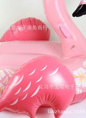 150cm粉色睡美人火裂鸟游泳圈男女加Q厚充气浮床式泳圈