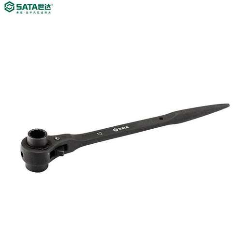 世达(SATA)47305双口尖尾棘轮扳手多功能扳手手动工具12x14MM