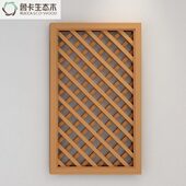 户外防腐木网格花架花园隔断阳台装 饰爬藤架