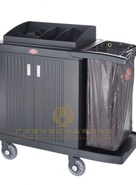 南方新款SFC-06塑料客房服务车酒店房口工作车布袋车牙刷毛巾车