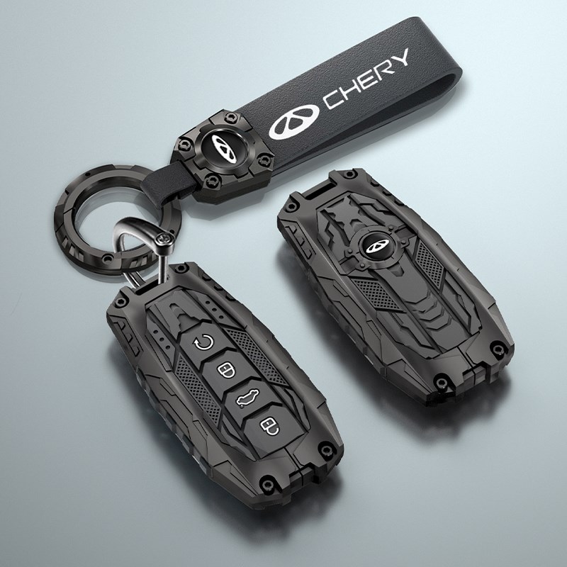 2024款d奇瑞艾瑞泽8钥匙套专用瑞虎9八黑武士探索06汽车用品壳包