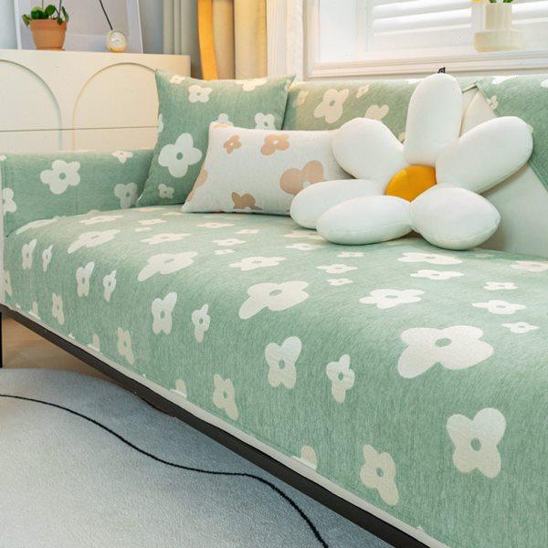 沙发垫四季通用花朵靠巾沙发盖布防滑坐垫皮沙发套罩2022新款座垫,居家布艺,沙发垫,淘宝优惠券,粉丝福利购,淘宝优惠卷