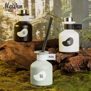 美顿无火藤条桅子花香薰家用室内温馨舒适清新空气乌龙茶淡香